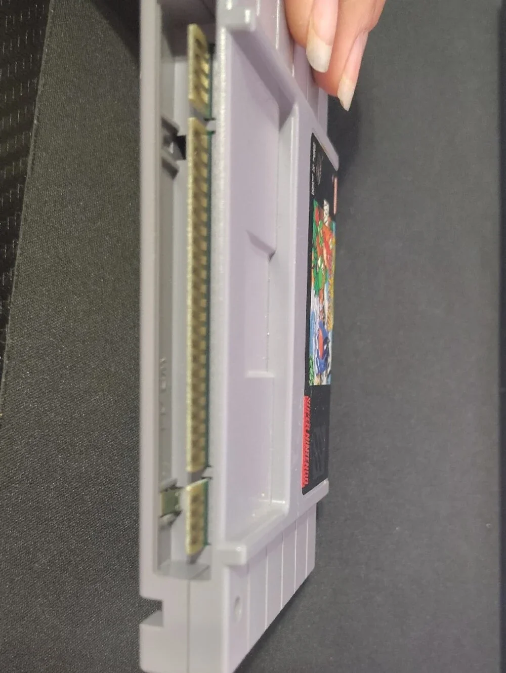 Nintendo Yoshi's Island Game Cartridge - Gray